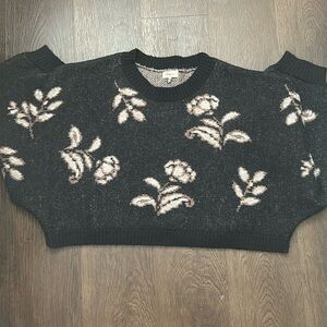 Cropped sweater! Worn once. Body reacted to the wool